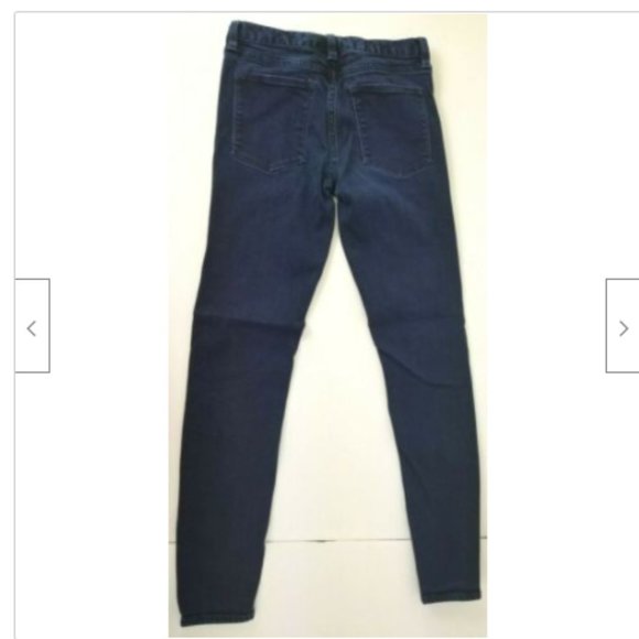 J.Crew Womens Jeans Sz 25 Midrise Toothpick L23 - Picture 3 of 5